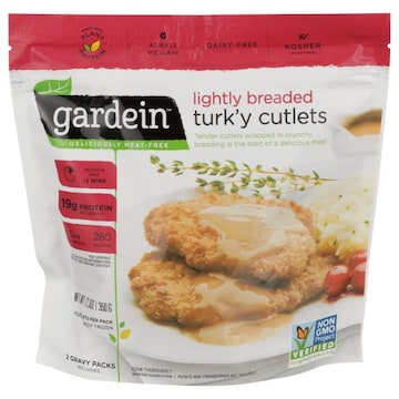 Gardein Lightly Breaded Turk'y Cutlets