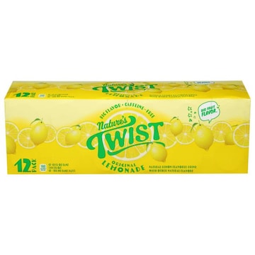 Nature's Twist Lemonade, Sugar Free, Original