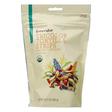 GreenWise Salad Toppers, Organic, Tricolor Tortilla Strips