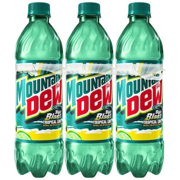 Mountain Dew Mountain Dew Baja Blast DEW Tropical Lime Flavor 16.9 Fl Oz, 6 Count