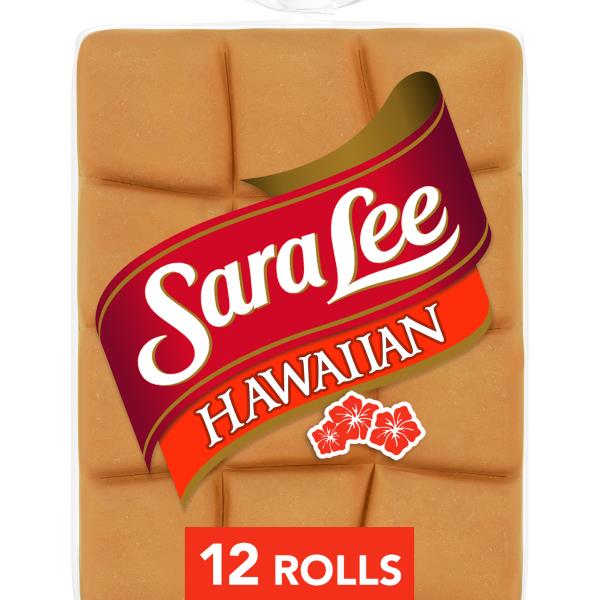 Sara Lee Hawaiian Rolls, Club Pack, 12 count, 15 oz | Publix Super