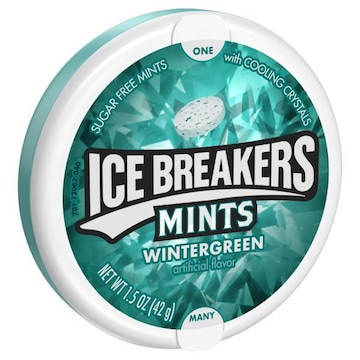 Ice Breakers Mints, Wintergreen Flavor, Sugar Free