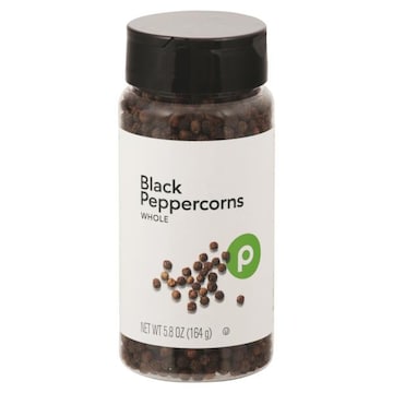 Publix Black Peppercorns, Whole