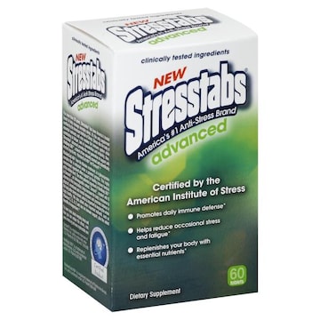 Stresstabs Dietary Supplement High Potency B-Complex+, Zinc