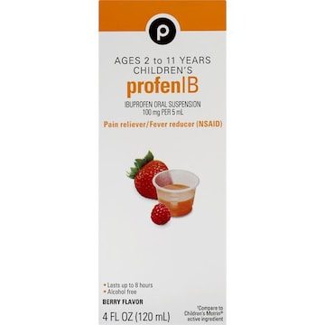 Publix Profen IB, Children's, Berry Flavor
