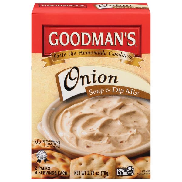 Goodman's Soup & Dip Mix, Onion, 2 Packs Publix Super Markets