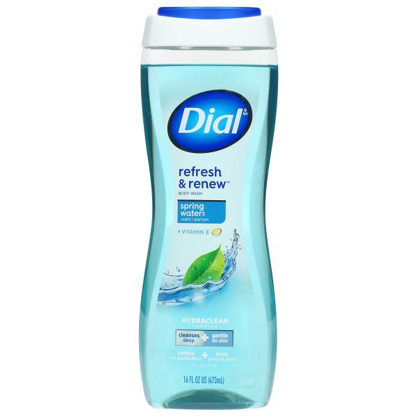 Dial Refresh & Renew Body Wash, Spring Water Scent Publix Super Markets