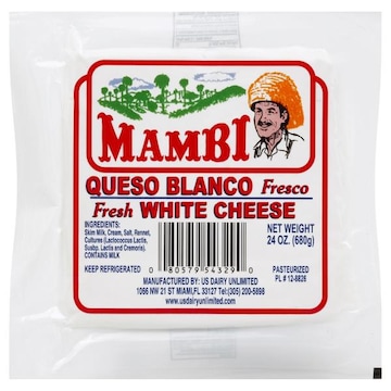 Mambi Cheese, Fresh, White