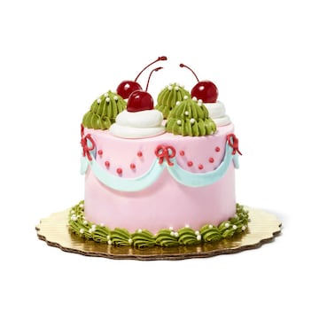 Mini Merry Birthday Vanilla Buttercream Cake