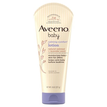 Aveeno Baby Lotion, Calming Comfort, Lavender & Vanilla Scented