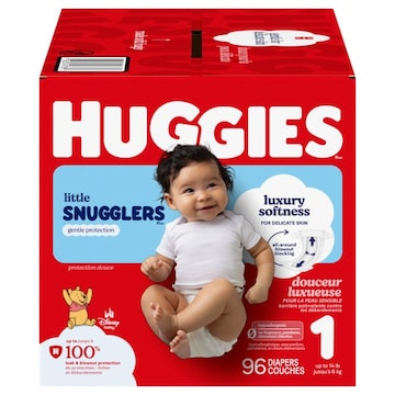 Huggies Little Snugglers Diapers, Disney Baby, 1 (Up to 14 lb)