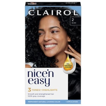 Nice’n Easy Hair Color, Permanent, Black 2