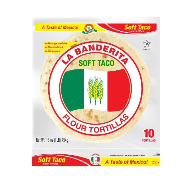 La Banderita Soft Taco, 8" Large Flour Tortillas Publix Super Markets
