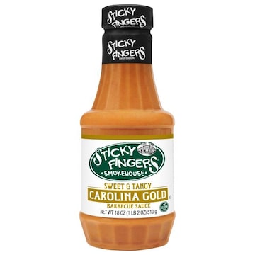 Sticky Fingers Smokehouse Barbecue Sauce, Carolina Gold, Sweet & Tangy