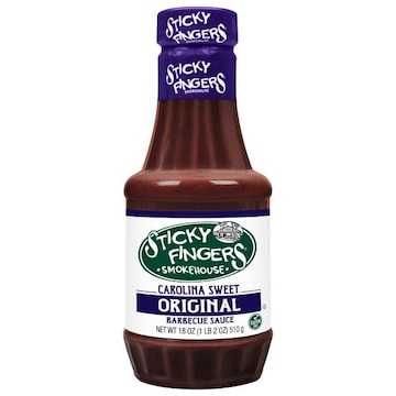 Sticky Fingers Smokehouse Barbecue Sauce, Original, Carolina Sweet