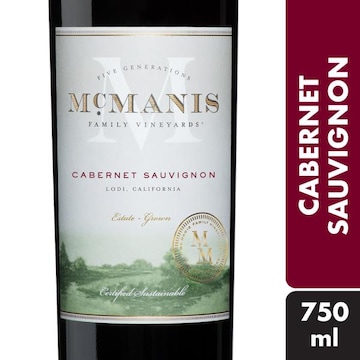 McManis Family Vineyards Cabernet Sauvignon California Red Wine