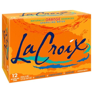 La Croix Sparkling Water, Orange