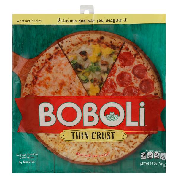 Boboli Pizza, Thin Crust Publix Super Markets