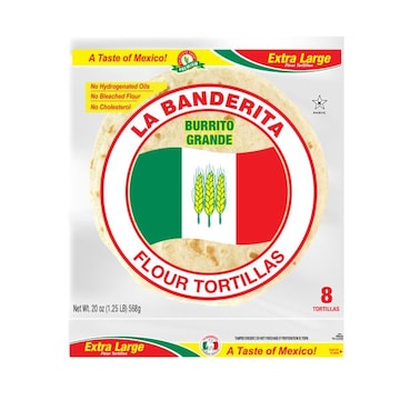 La Banderita Burrito Grande Flour Tortilla, Extra Large