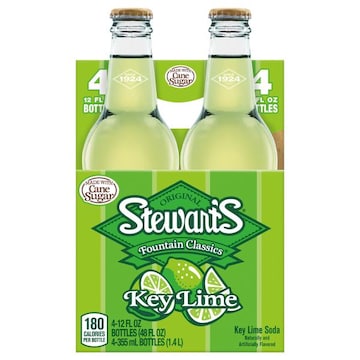 Stewart's Fountain Classics Soda, Key Lime