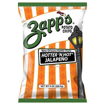 Zapp's Potato Chips, Hotter 'N Hot Jalapeno, New Orleans Kettle Style
