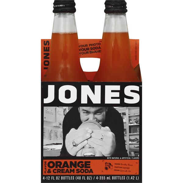 Jones Soda, Orange & Cream Flavor | Publix Super Markets