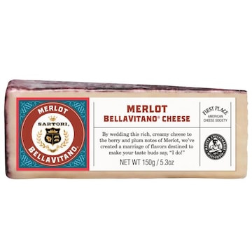 Sartori BellaVitano Cheese, Merlot