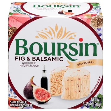 Boursin® Seasonal Spreadable Gourmet Fig & Balsamic Cheese