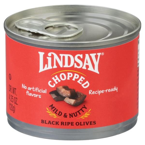 Lindsay Olives, Black Ripe, Chopped Publix Super Markets