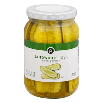 Publix Pickles, Bread & Butter, Sandwich Slices