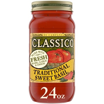 Classico Traditional Sweet Basil Pasta Sauce