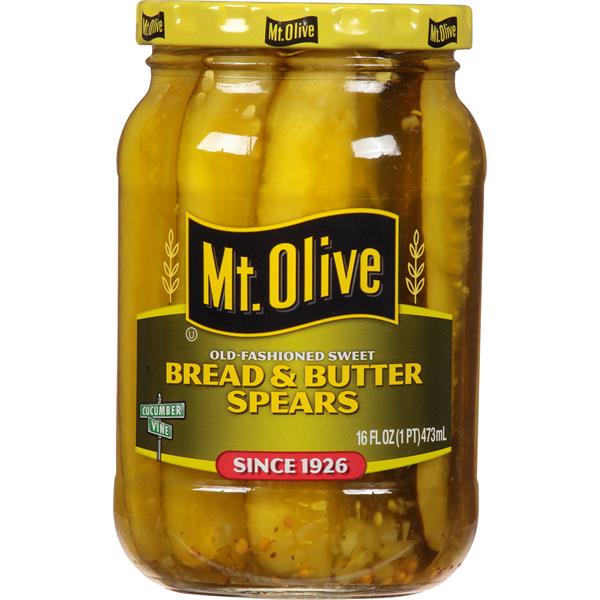 Mt. Olive Bread & Butter Spears Publix Super Markets