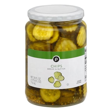 Publix Pickles, Bread & Butter, Chips