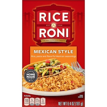 Rice-A-Roni Rice Pasta Mexican Style 6.4 Oz