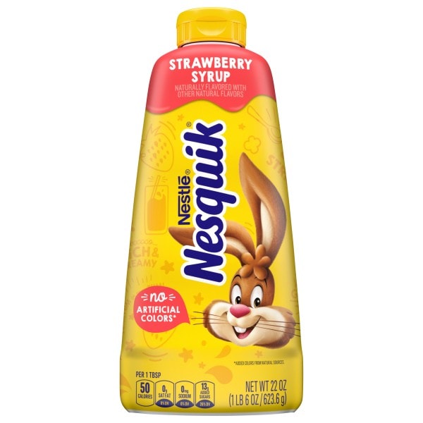 syrup16g　ピック　新品未使用 Nesquik Strawberry Syrup | Publix Super Markets