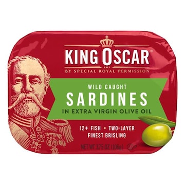 King Oscar Wild Caught Sardines in Extra Virgin Olive Oil