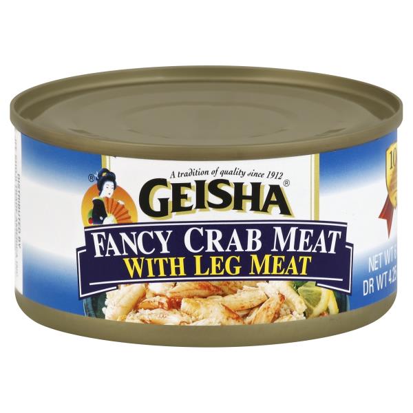 Geisha Crab Meat, Fancy, with Leg Meat | Publix Super Markets