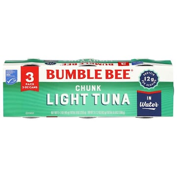 Bumble Bee 3 Pack Chunk Light Tuna in Water