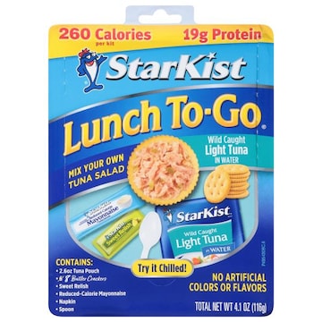 Starkist Lunch To-Go Tuna in Water, Light, Wild Caught