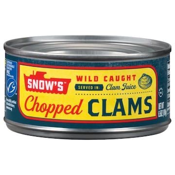 Snow's Clams, Chopped