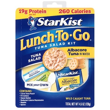 Starkist Lunch-To-Go Wild Caught Albacore Tuna Salad Kit
