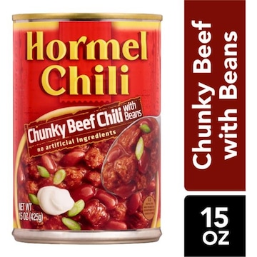 Hormel Chunky Chili with Beef Beans