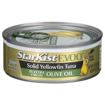Starkist E.V.O.O. Tuna, Solid Yellowfin