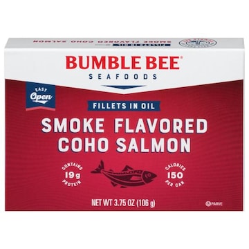 Bumble Bee Smoke Flavored Coho Salmon Fillets in Oil