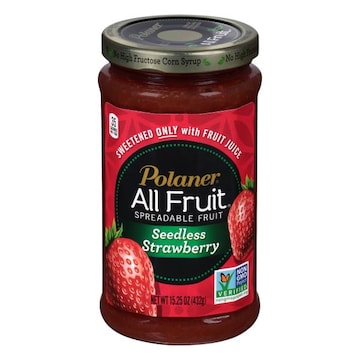 Polaner All Fruit All Fruit Seedless Strawberry Spreadable Fruit, Gluten-Free