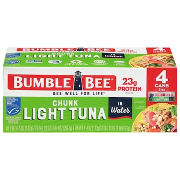 Bumble Bee Light Tuna, in Water, Chunk
