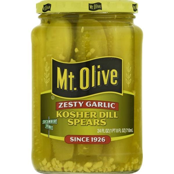 Mt. Olive Zesty Garlic Kosher Dill Spears | Publix Super Markets