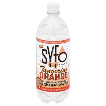 Syfo Sparkling Water, Tangerine Orange