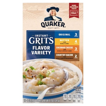 Quaker Instant Grits, Flavor Variety