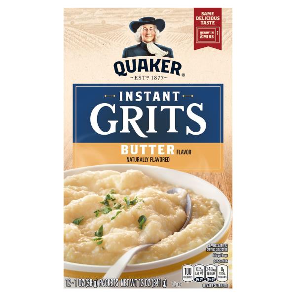 Quaker Instant Grits, Butter Flavor Publix Super Markets